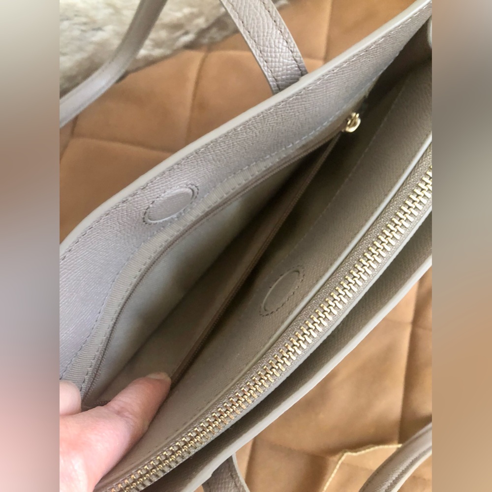 FURLA pebbled leather satchel - Picture 11 of 16